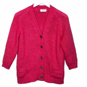 Vintage 60s Selma Mohair Soft Wool Cardigan